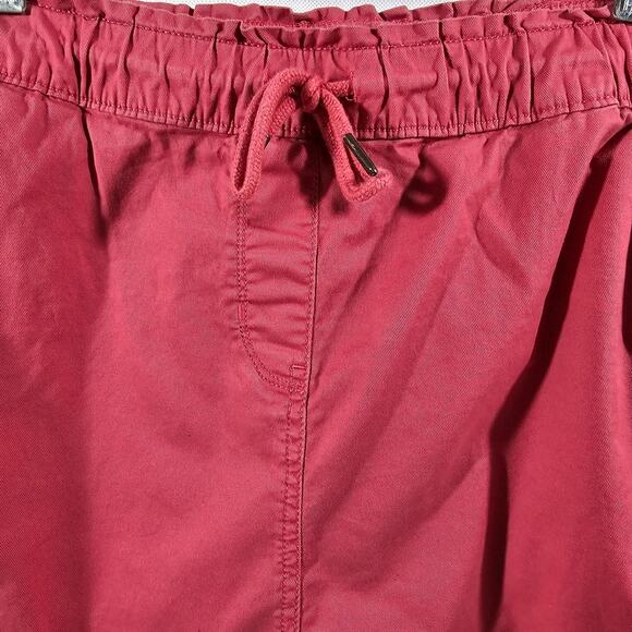 Croft & Barrow Adjustable Waist  Skirt Deep Salmon Women's Large - Picture 2 of 11